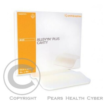Allevyn Plus Cavity 5cmx6cm polyuretan 10ks (Obinadla a obvazy) - Krycí