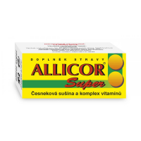 NATURVITA Allicor super česnek + vitamin 60 tablet