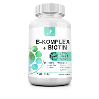 ALLNATURE B-komplex + Biotin 120 tablet