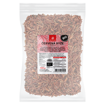 ALLNATURE Červená rýže natural BIO 400 g, expirace