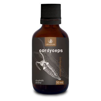 ALLNATURE Cordyceps bylinné kapky 50 ml