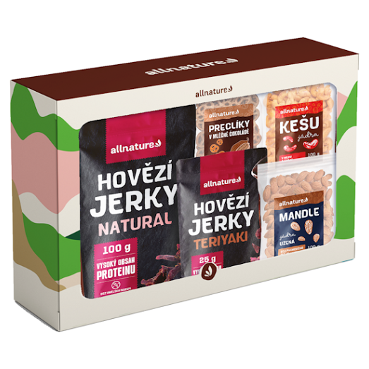 ALLNATURE Dárková sada slané mlsání 425 g