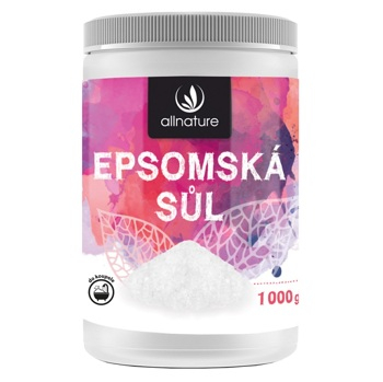 ALLNATURE Epsomská sůl 1000 g