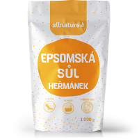 ALLNATURE Epsomská sůl Heřmánek 1000 g