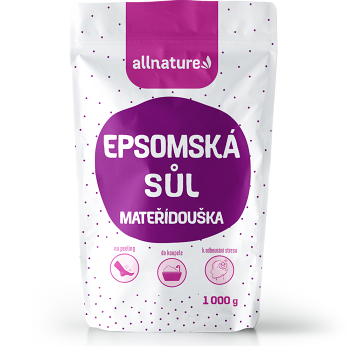ALLNATURE Epsomská sůl Mateřídouška 1000 g