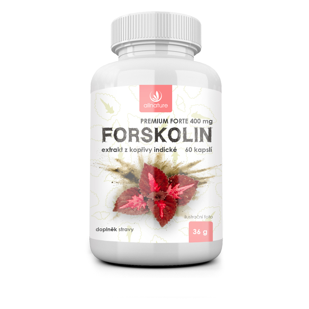 E-shop ALLNATURE Forskolin Premium forte 400 mg 60 kapslí