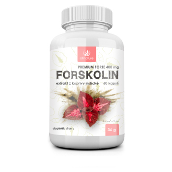 ALLNATURE Forskolin Premium forte 400 mg 60 kapslí, poškozený obal