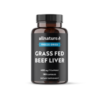 ALLNATURE Grass fed beef liver 180 kapslí