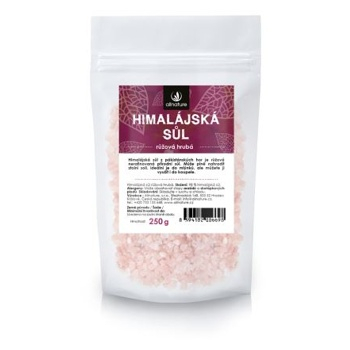 ALLNATURE Himalájská sůl růžová hrubá 250 g