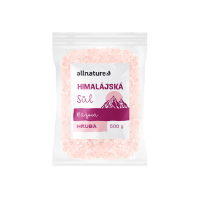 ALLNATURE Himalájská sůl růžová hrubá 500 g