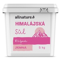 ALLNATURE Himalájská sůl růžová jemná 5 kg