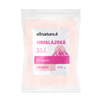 ALLNATURE Himalájská sůl růžová jemná 500 g