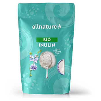 ALLNATURE Inulin BIO 200 g (Vláknina, psyllium) - Instantní, BIO