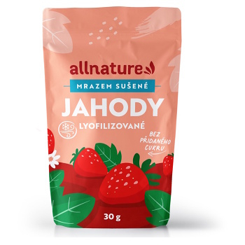ALLNATURE Jahody sušené mrazem 30 g (Sušené jahody) - Sladké