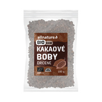 ALLNATURE Kakaové boby drcené BIO/RAW 100 g