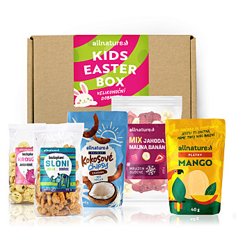 ALLNATURE Kids easter box 5 kusů (Dárková balení potravin) - Vícesložkové