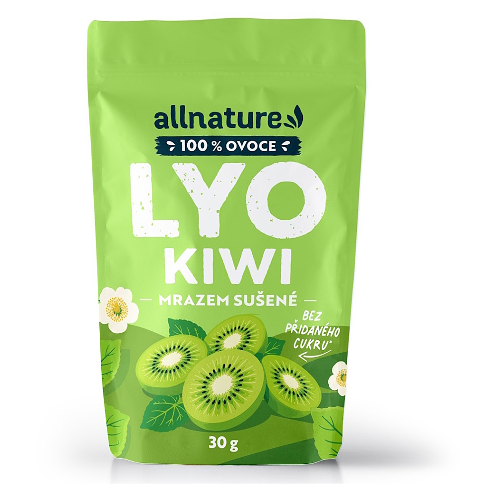 ALLNATURE Kiwi sušené mrazem 30 g