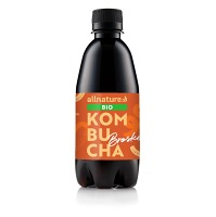 ALLNATURE Kombucha broskev BIO 330 ml