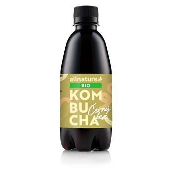 ALLNATURE Kombucha černý bez BIO 330 ml (Kombucha nápoje) - BIO, Bylinné