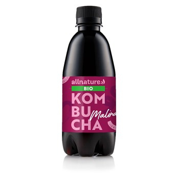 ALLNATURE Kombucha malina BIO 330 ml (Kombucha nápoje) - BIO, Bylinné