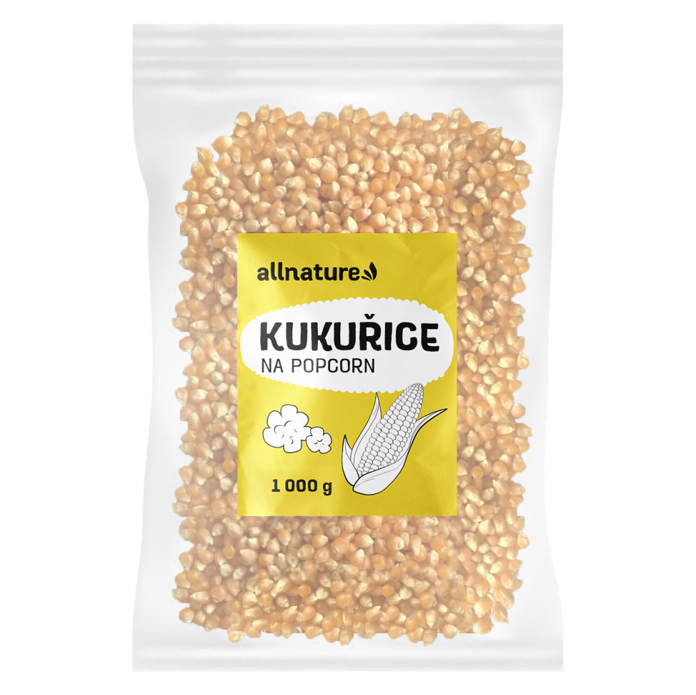 E-shop ALLNATURE Kukuřice na popcorn 1000 g