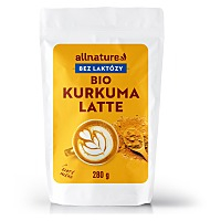 ALLNATURE Kurkuma latte BIO 280 g