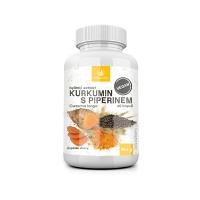ALLNATURE Kurkumin s piperinem bylinný extrakt 60 kapslí