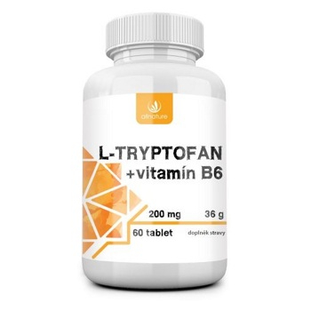 ALLNATURE L-tryptofan 200 mg/2,5 mg vitamín B6 60 tablet