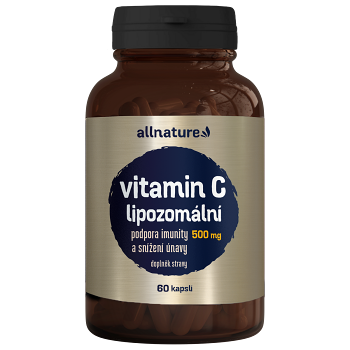 ALLNATURE Lipozomální vitamin C 500 mg 60 kapslí
