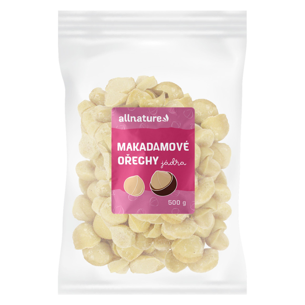 E-shop ALLNATURE Makadamové ořechy 500 g