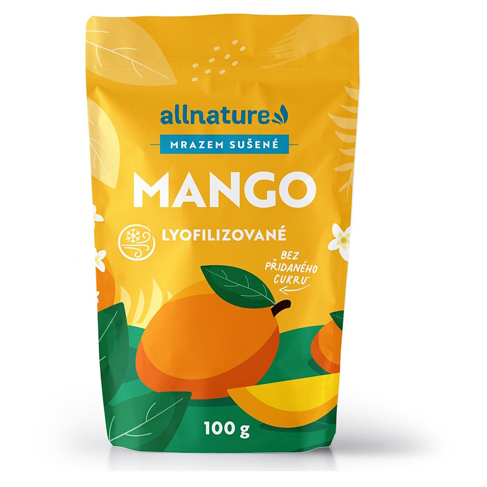 Allnature Mango sušené mrazem 100g