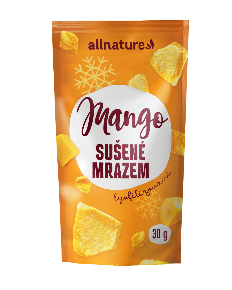 E-shop ALLNATURE Mango sušené mrazem 30 g