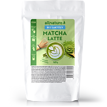 ALLNATURE Matcha latte bez laktózy 1620 g (Matcha tea) - Vícesložkové