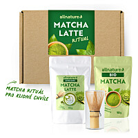 ALLNATURE Matcha latte ritual 3 kusy