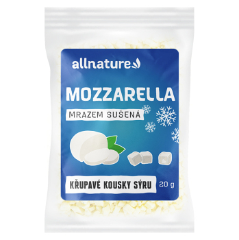 ALLNATURE Mozzarella sušená mrazem 20 g