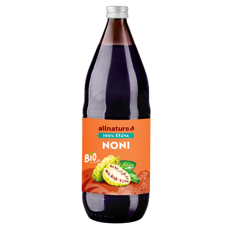 ALLNATURE Noni premium šťáva BIO 1000 ml