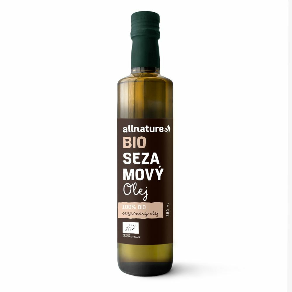 Levně ALLNATURE Sezamový olej 250 ml BIO