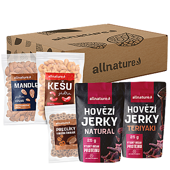 ALLNATURE Slané mlsání (Dárková balení potravin) - Slané, Vícesložkové