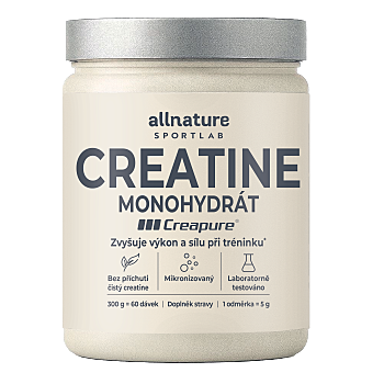 ALLNATURE Sportlab creatine creapure 300 g (Monohydrát kreatinu)