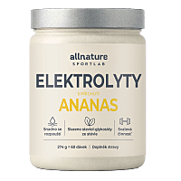 ALLNATURE Sportlab elektrolyty ananas 274 g