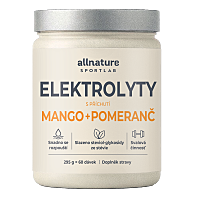 ALLNATURE Sportlab elektrolyty mango a pomeranč 295 g