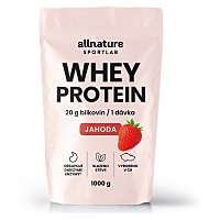ALLNATURE Sportlab whey protein jahoda 1000 g