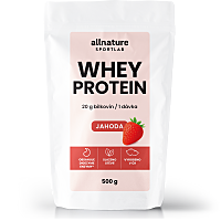 ALLNATURE Sportlab whey protein jahoda 500 g