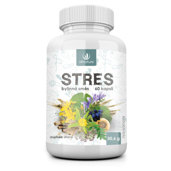 ALLNATURE Stres bylinný extrakt 60 kapslí
