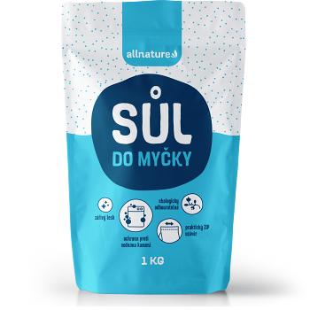 ALLANTURE Sůl do myčky 1000 g (Ekologické přípravky na nádobí) - Ekologické