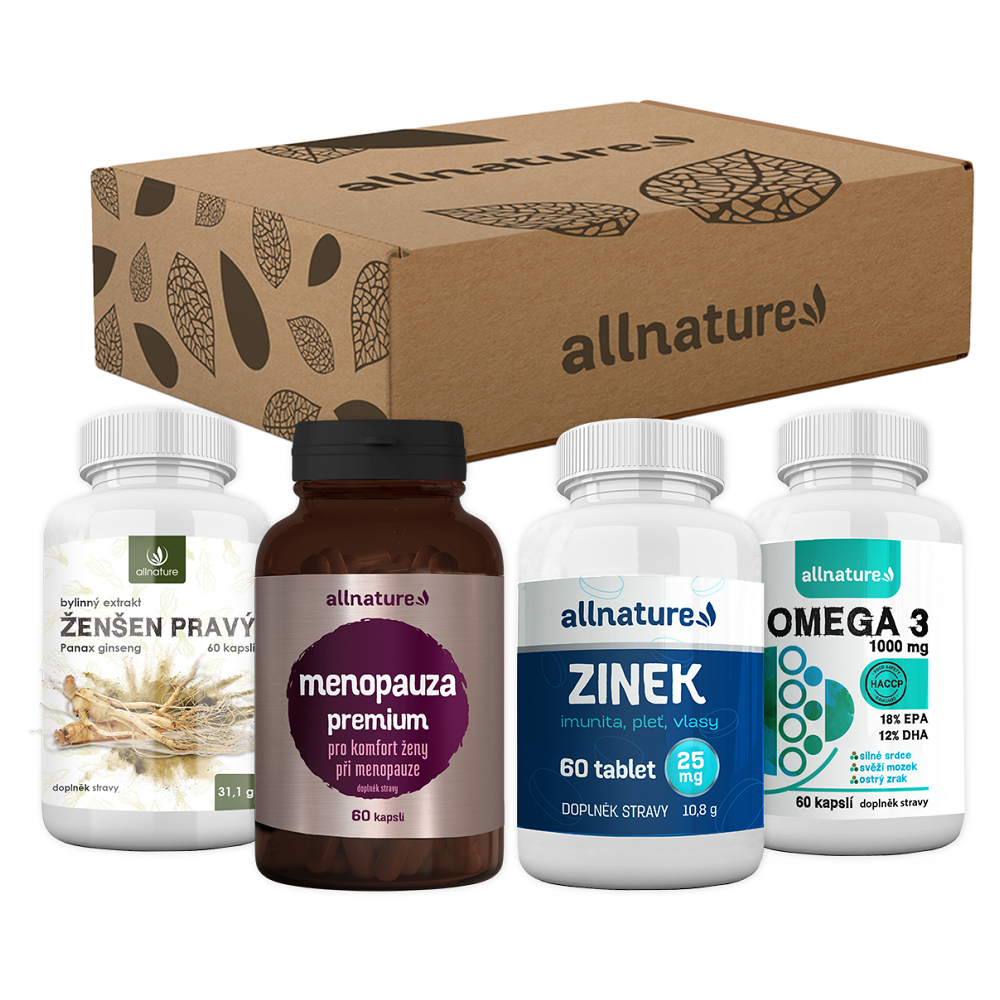 E-shop ALLNATURE Dárkový Vitamínový balíček pro dědečka a babičku