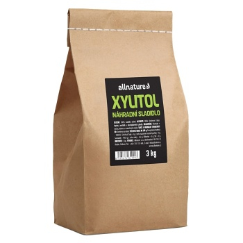 ALLNATURE Xylitol 3 kg (Sypká sladidla)