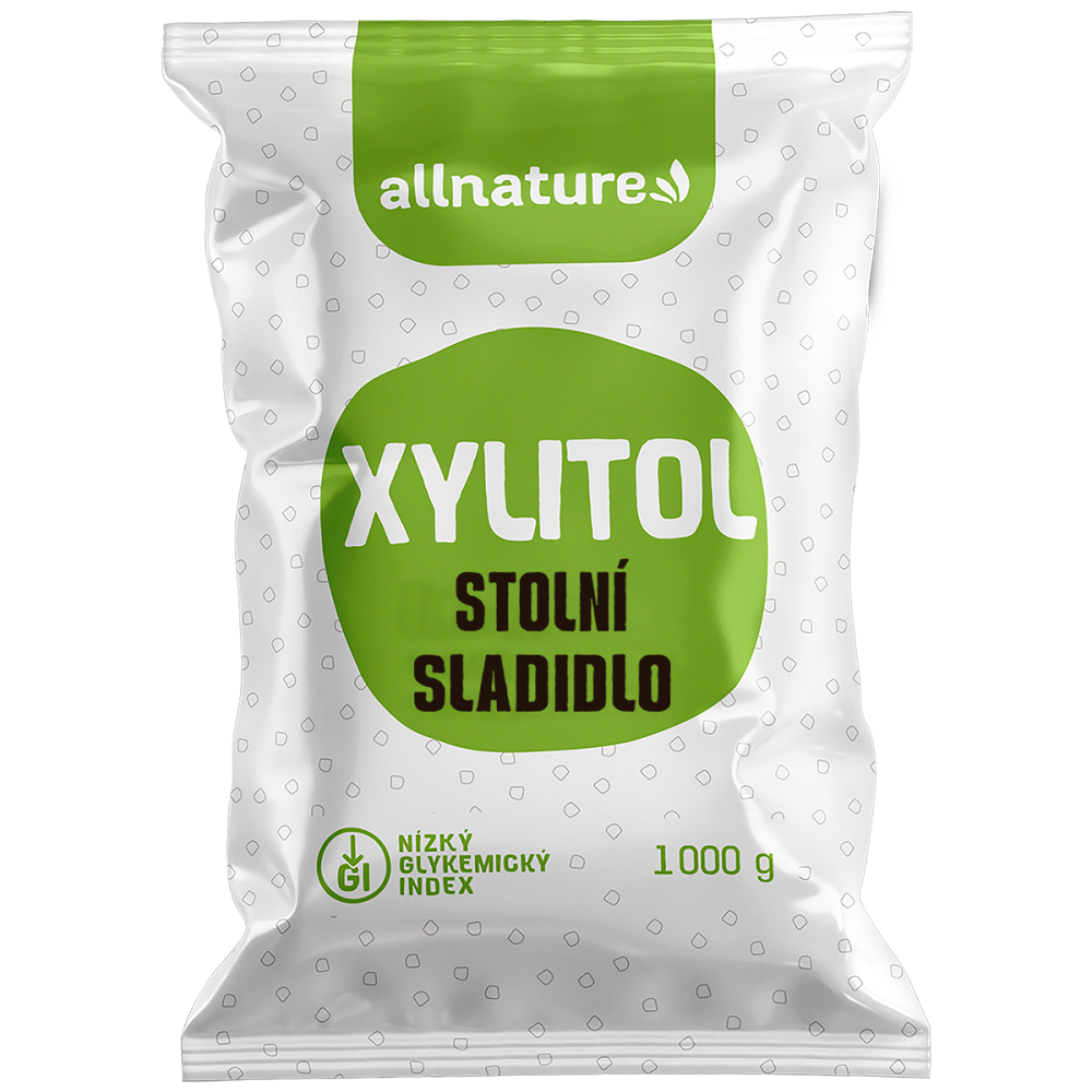 ALLNATURE Xylitol březový cukr 1000 g