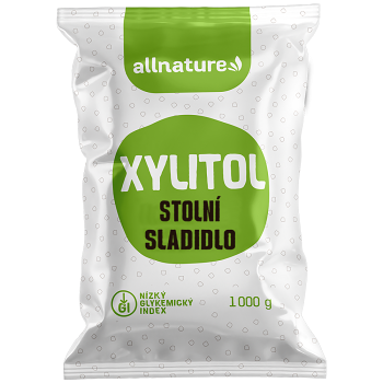 ALLNATURE Xylitol březový cukr 1000 g