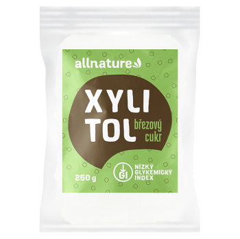 ALLNATURE Xylitol březový cukr 250 g